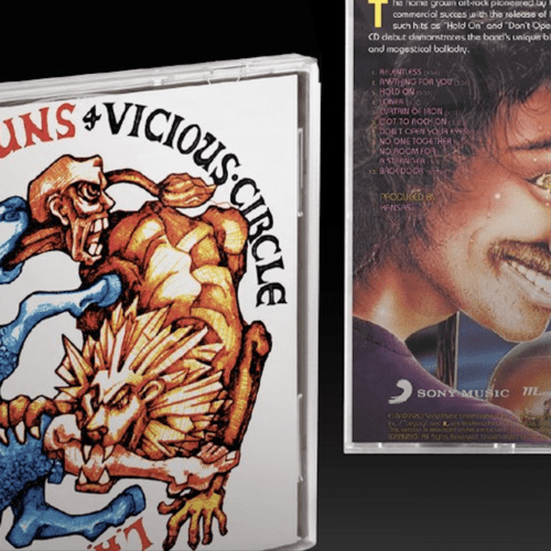 Thumbnail with 2 artwork covers for Music On CD